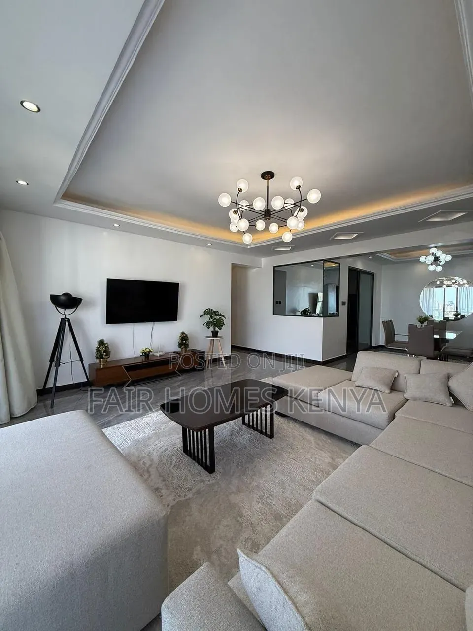 Furnished 3bdrm Apartment in Othaya Road, Kileleshwa for rent in Kileleshwa