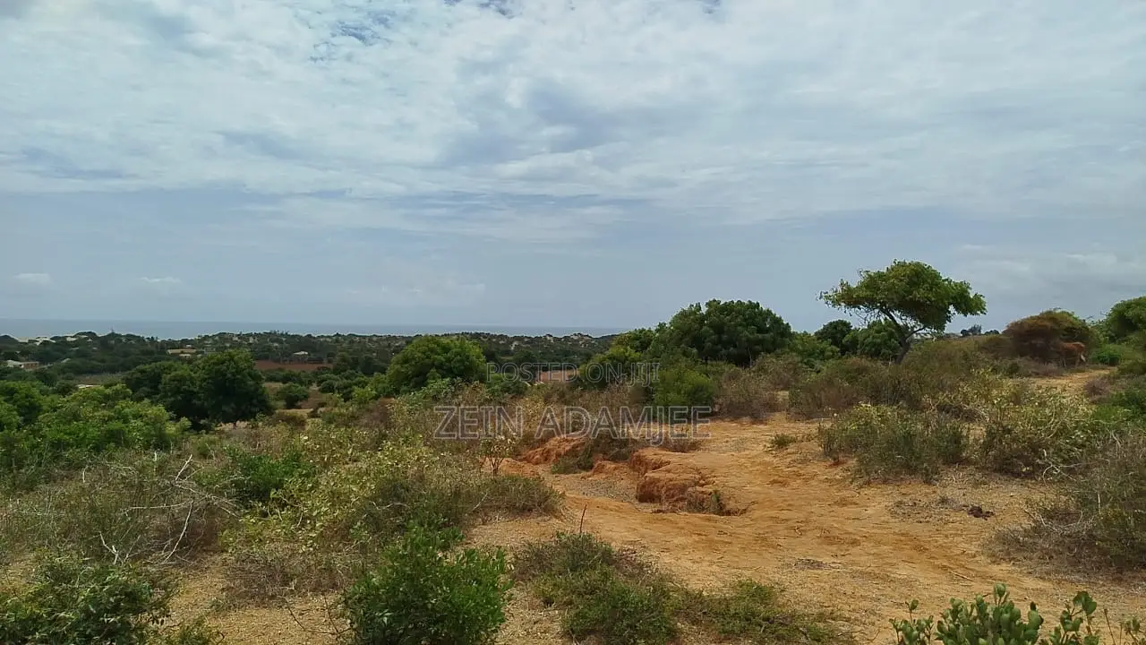 Prime Sea View Land for Sale Mambrui in Town Centre