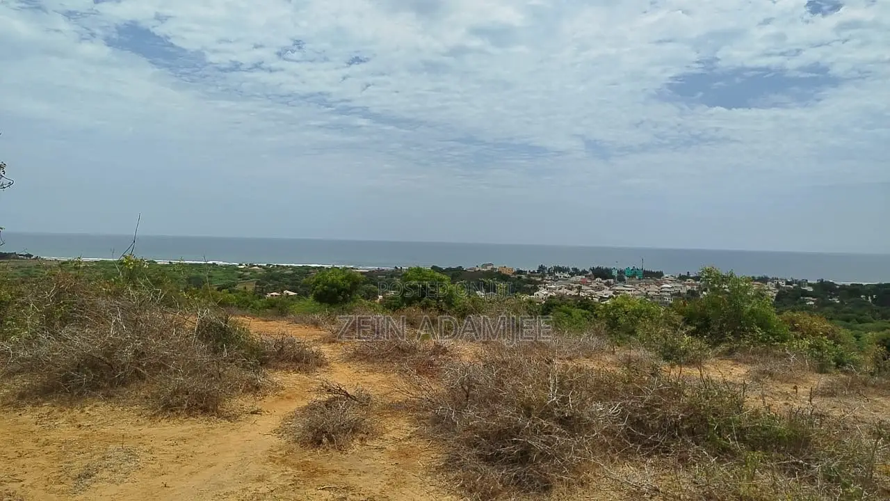 Prime Sea View Land for Sale Mambrui in Town Centre