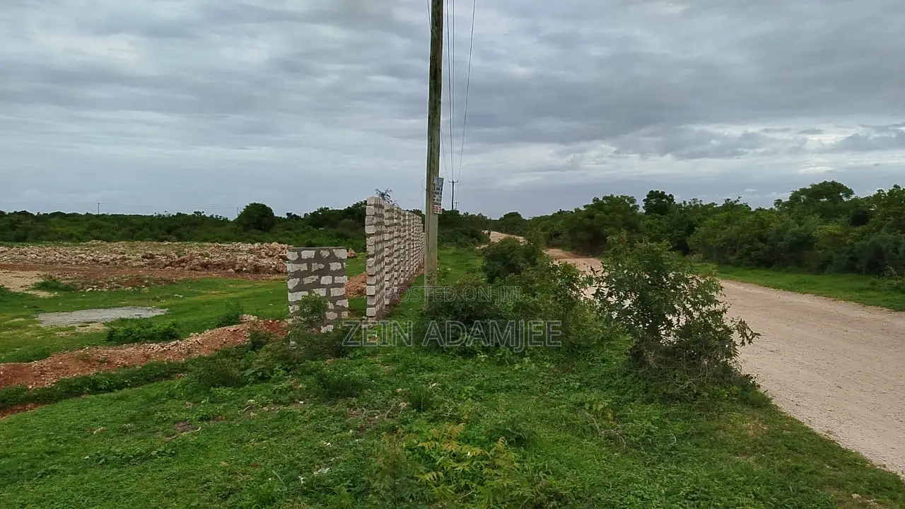 1.5 Acre Second Row Beach for Sale Malindi in Town Centre