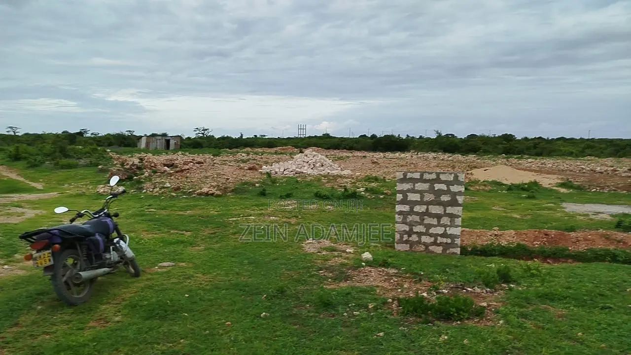 1.5 Acre Second Row Beach for Sale Malindi in Town Centre
