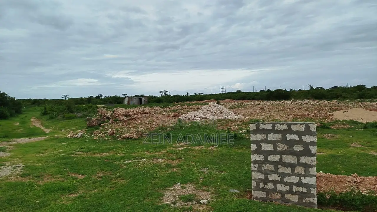 1.5 Acre Second Row Beach for Sale Malindi in Town Centre