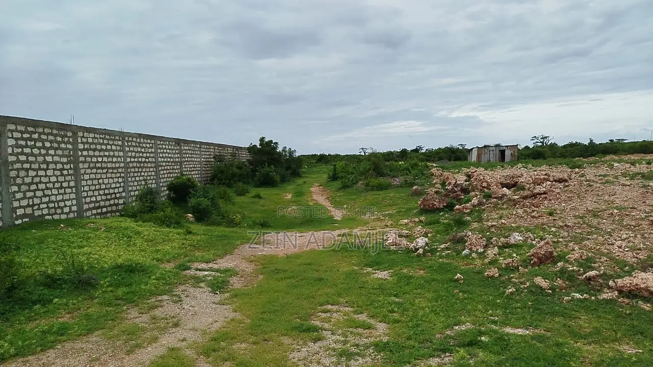 1.5 Acre Second Row Beach for Sale Malindi in Town Centre