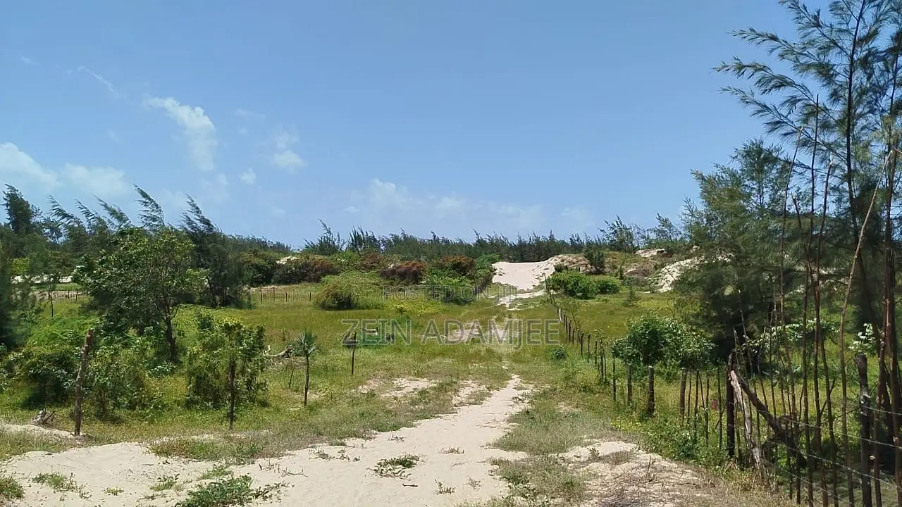 One Acre Second Row Beach for Sale Malindi in Town Centre