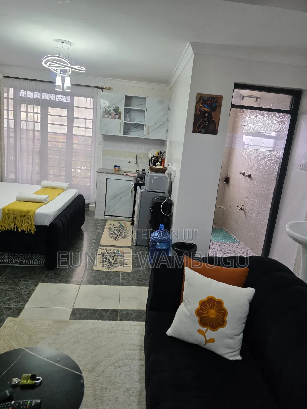 Studio Airbnbs Kamakis at Crown Z Towers Opposite Quickmart in Kamakis