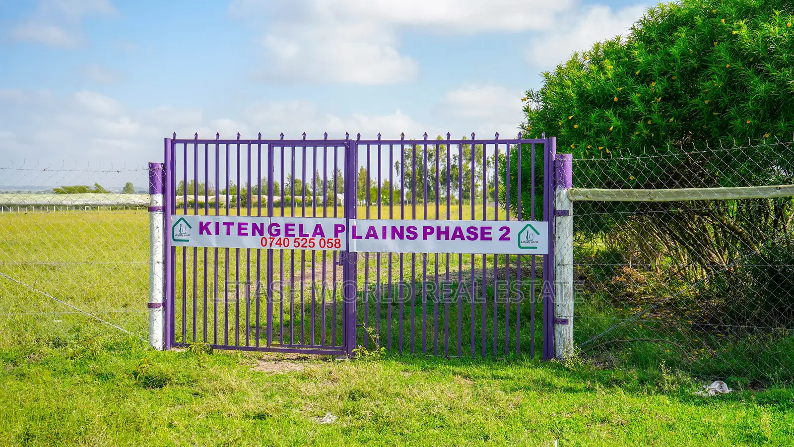 Get a 50 by 100 Plot for 1.35 Million in Cash in Kitengela