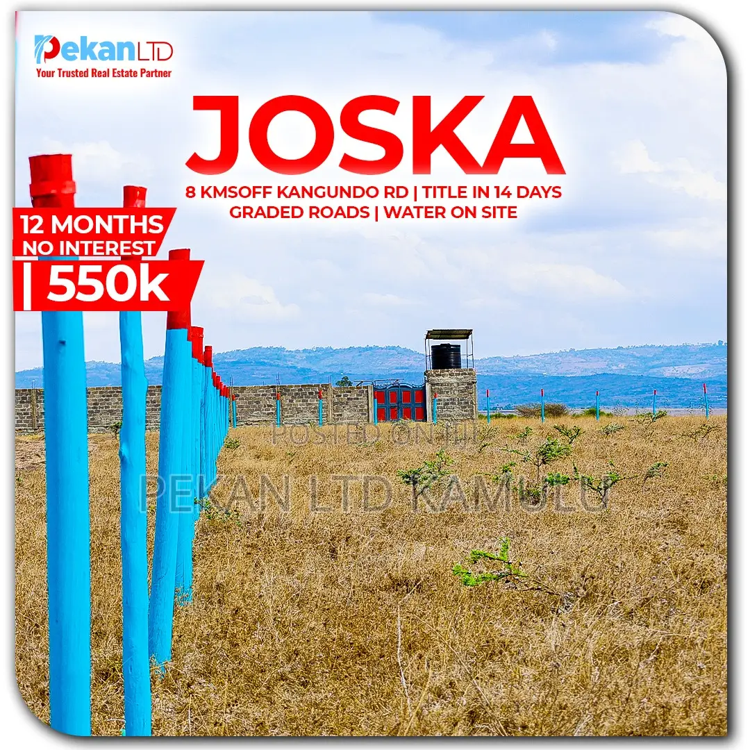 Joska Residential 50 by 100 Plots for Sale in Muthwani