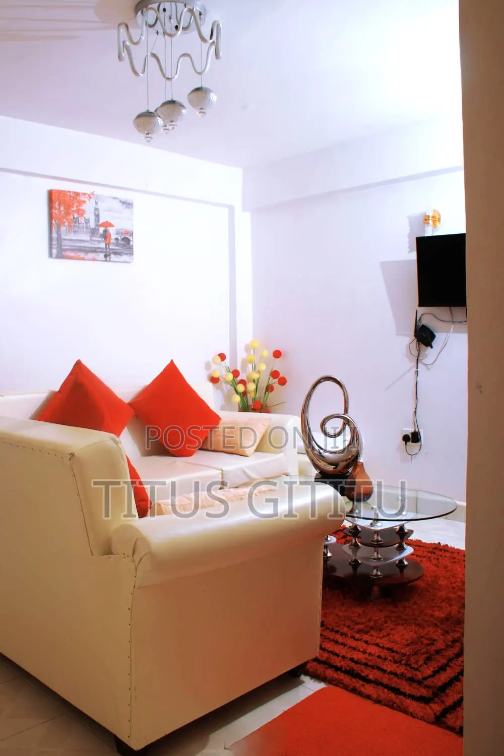 Spacious 1 Bedroom Meru | Security | Balcony Parking | Near Town | in Meru Town