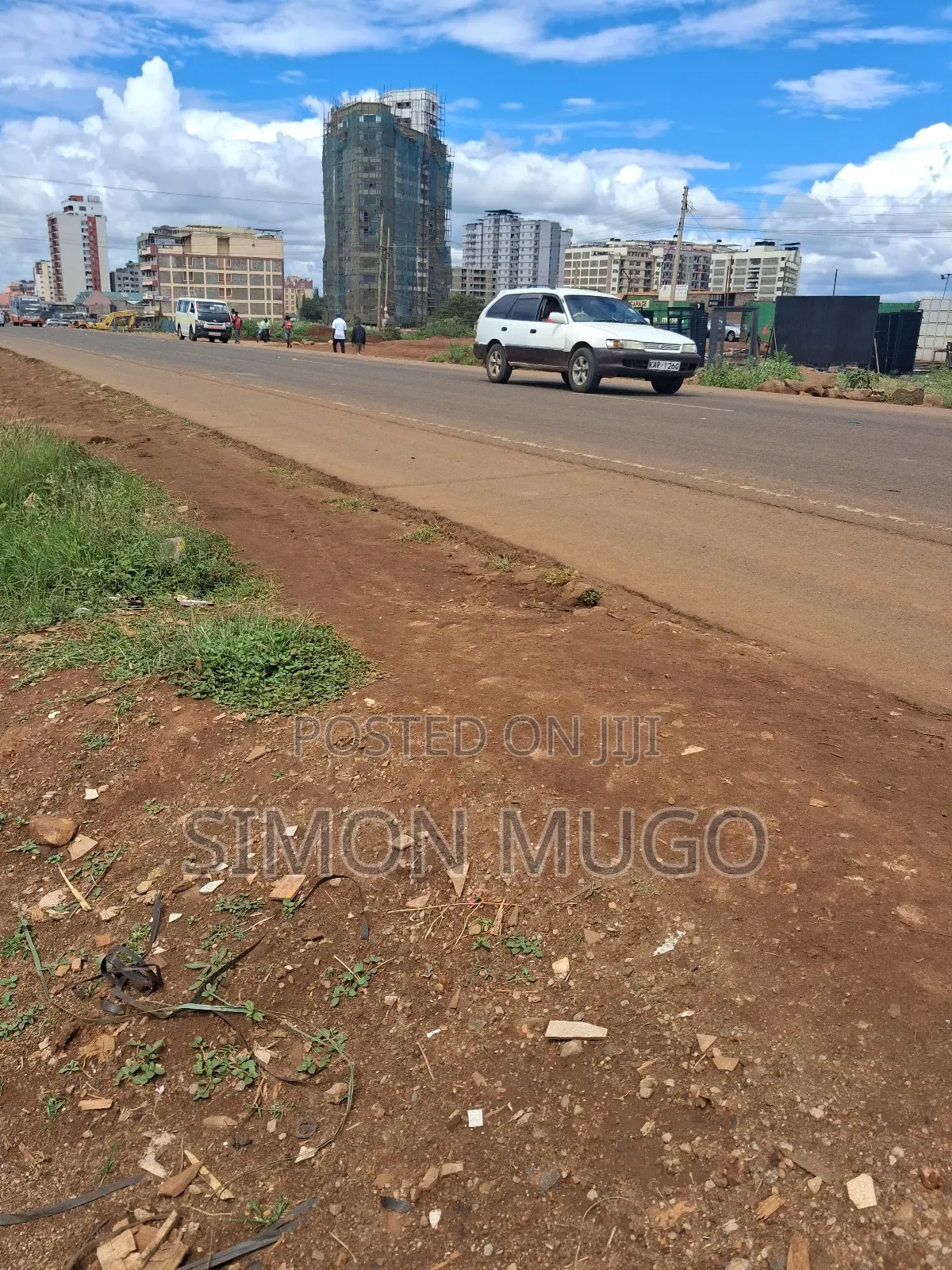 Northern Bypass Near Windsor Hotel Commercial 5ac Fronting Main Rd in Roysambu