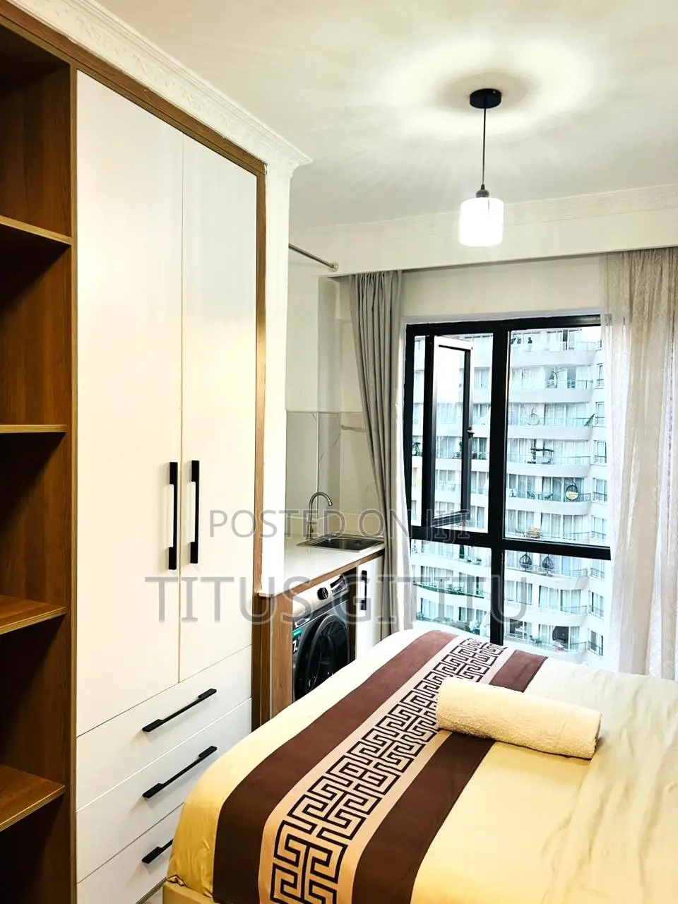 Executive Studio Kilimani | Lift Parking | Near CBD | City Views | in Hurlingham