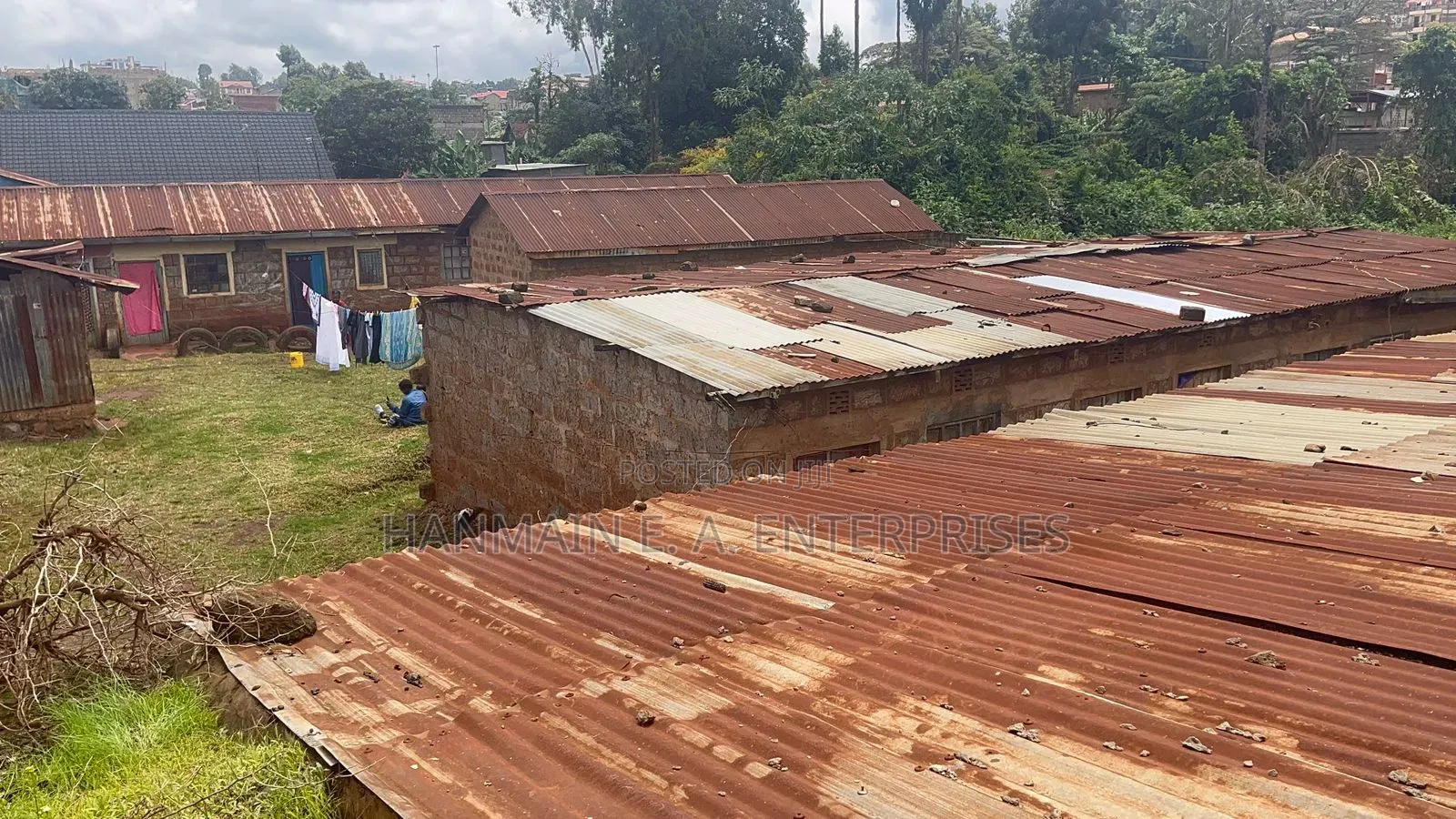 1/4 Hectares (120 by 100) Plot at Banana With Ready Title in Banana
