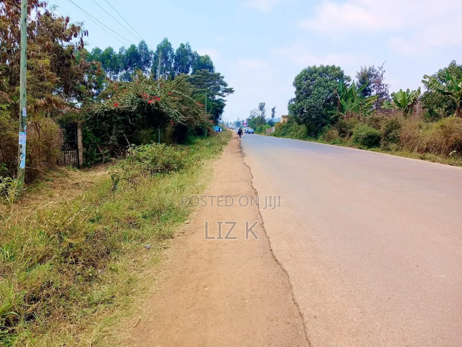 45x100 Plot For Lease In Mugutha Touching Tarmac in Kwa Kairu