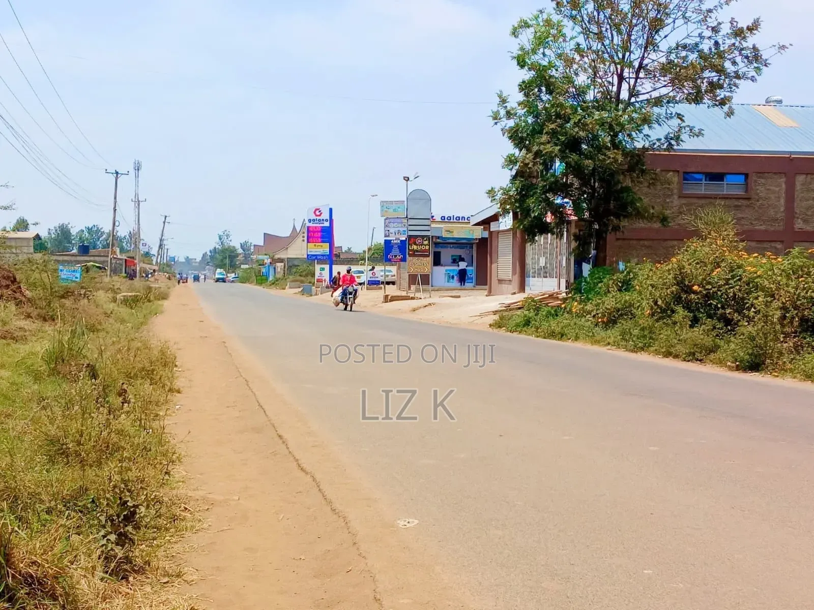 45x100 Plot For Lease In Mugutha Touching Tarmac in Kwa Kairu