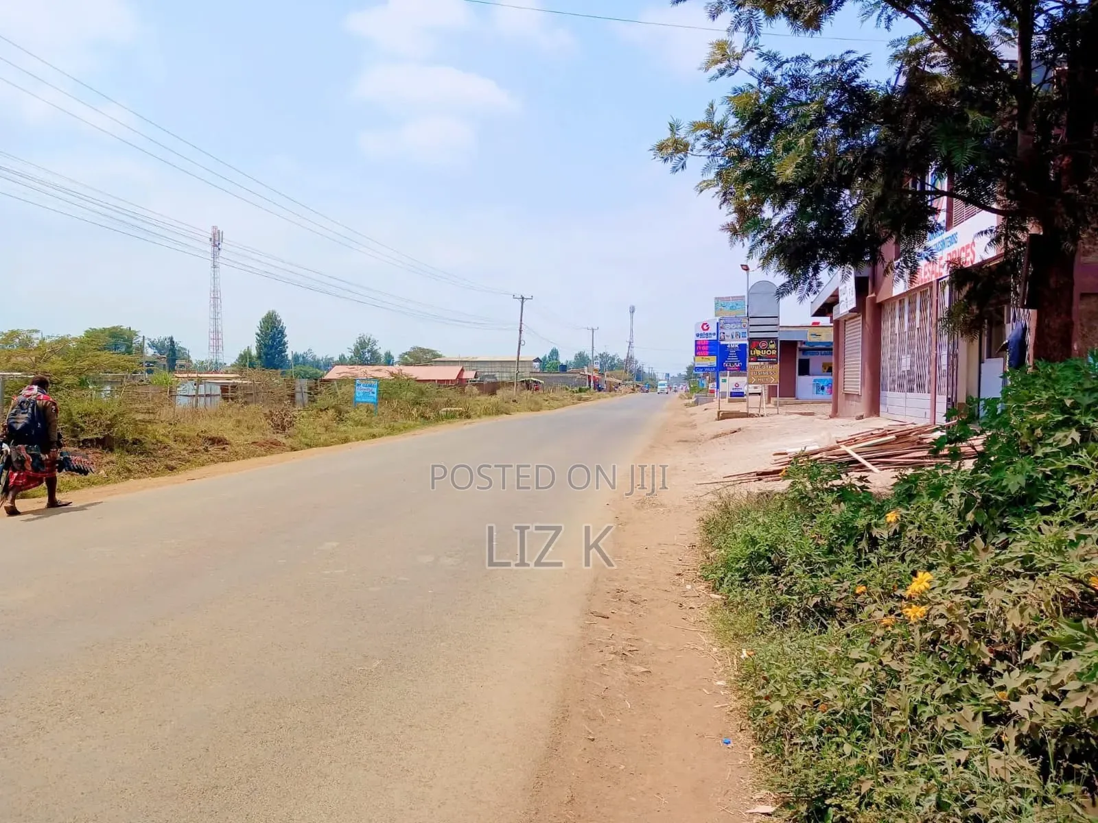 45x100 Plot For Lease In Mugutha Touching Tarmac in Kwa Kairu