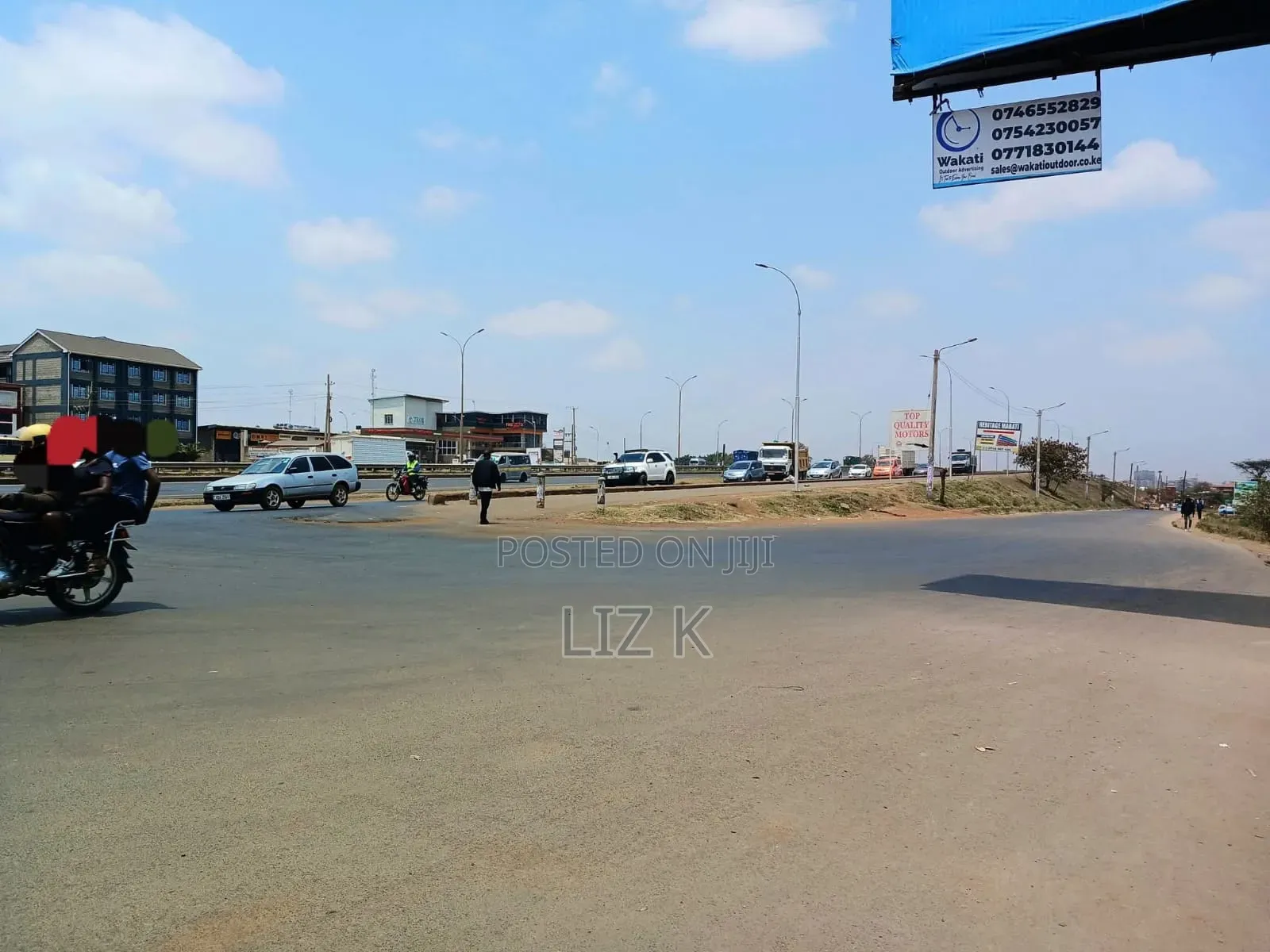 45x100 Plot For Lease In Mugutha Touching Tarmac in Kwa Kairu