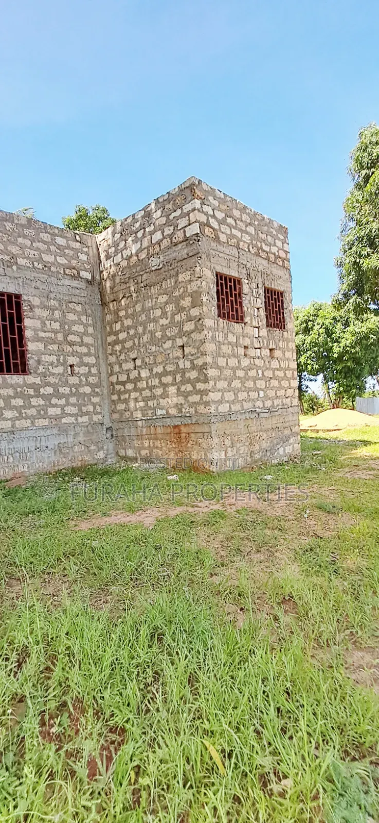 For Sale 2 Acres With Half Built House Tezo in Tezo