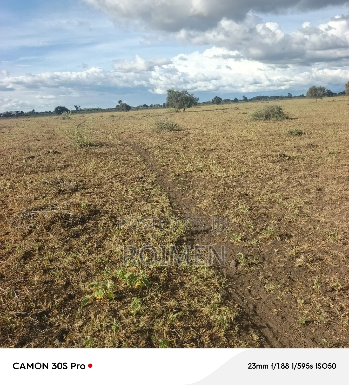 10 Acres Land With Water Supply and Few Meters From Main Road in Mbirikani