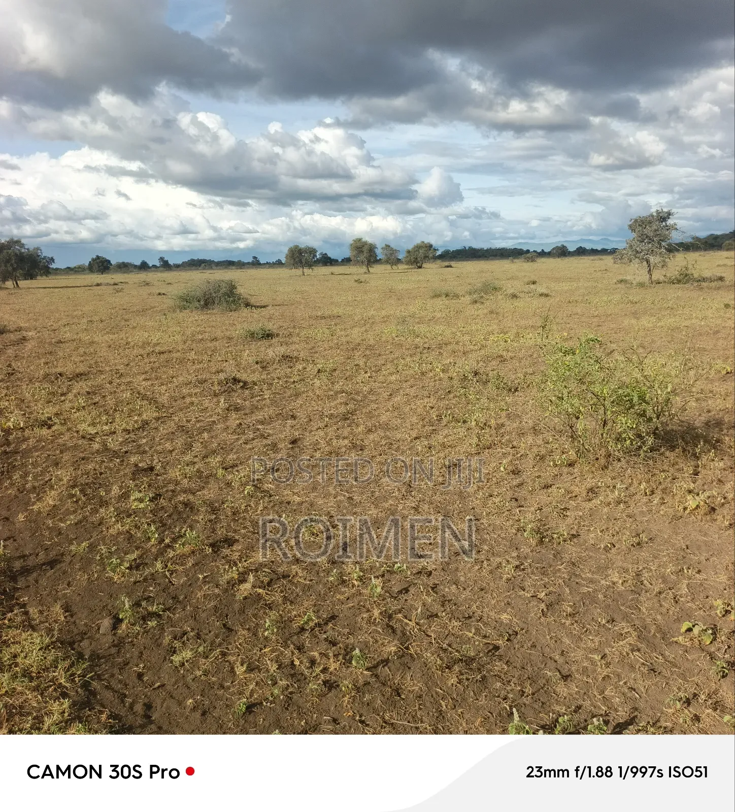 10 Acres Land With Water Supply and Few Meters From Main Road in Mbirikani
