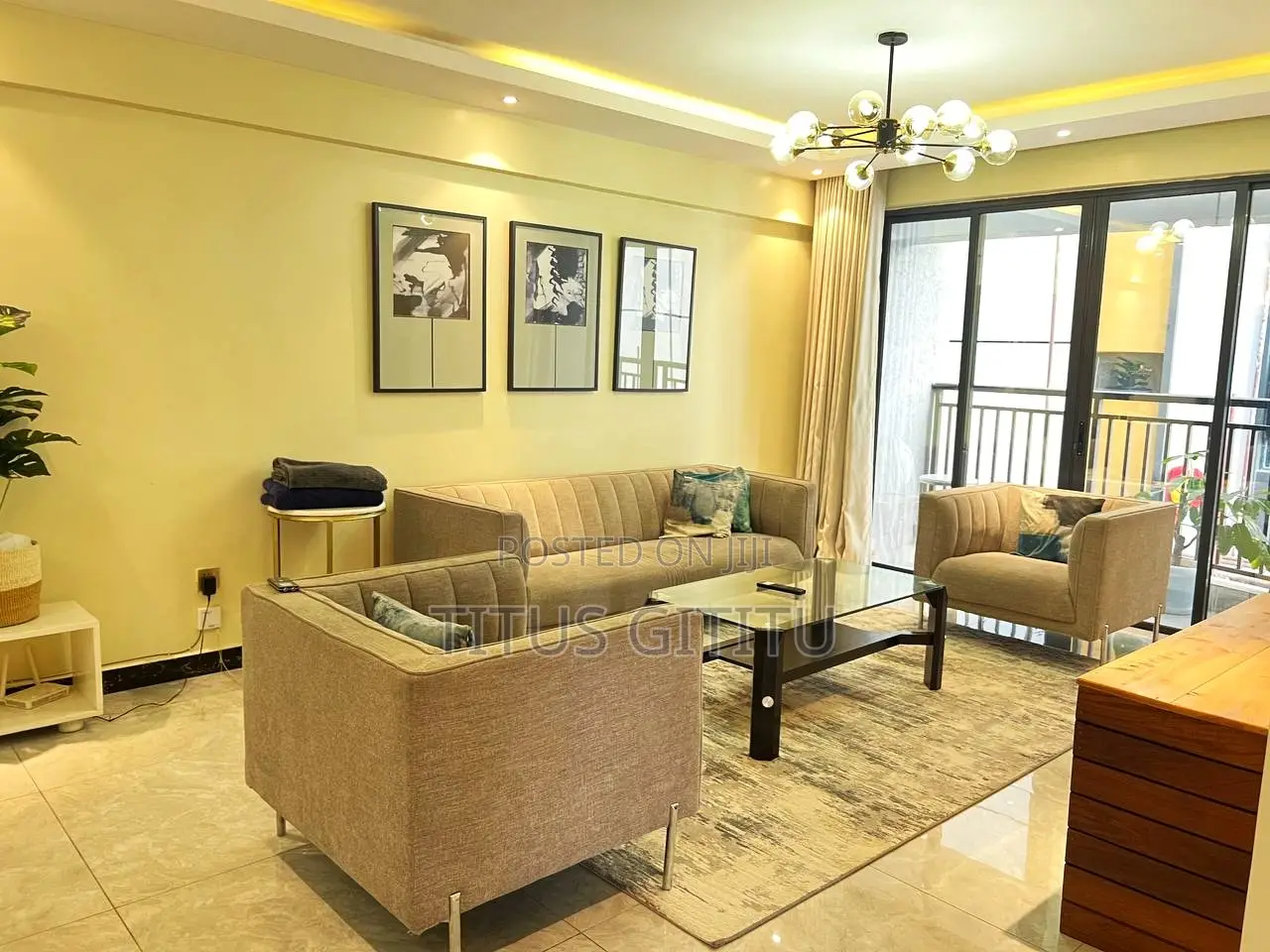Spacious 2 Bedroom Airbnb Kileleshwa | 3 Beds Parking | Near CBD | in Kileleshwa