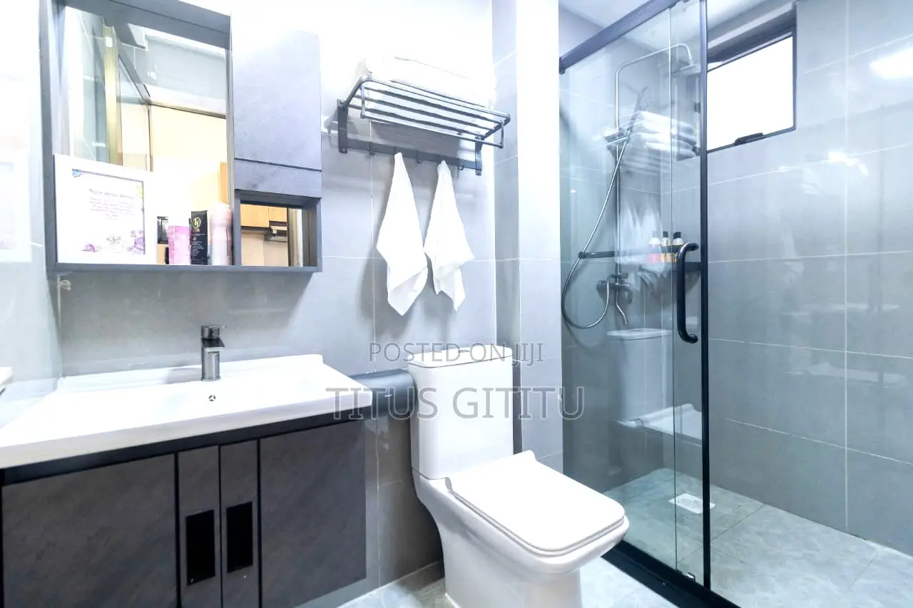 Luxury 1 Bedroom Riverside | Balcony Gym | Near Westlands Sarit | in Kileleshwa