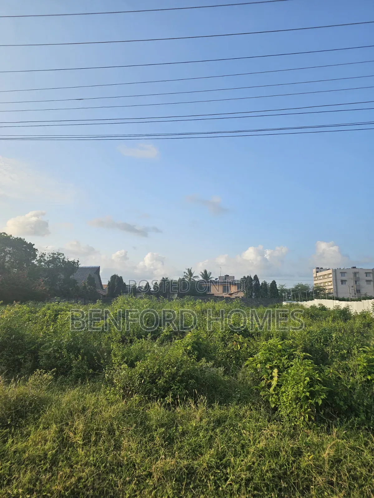 Half Acre Piece of Land on Sale Shanzu Benford Homes in Shanzu