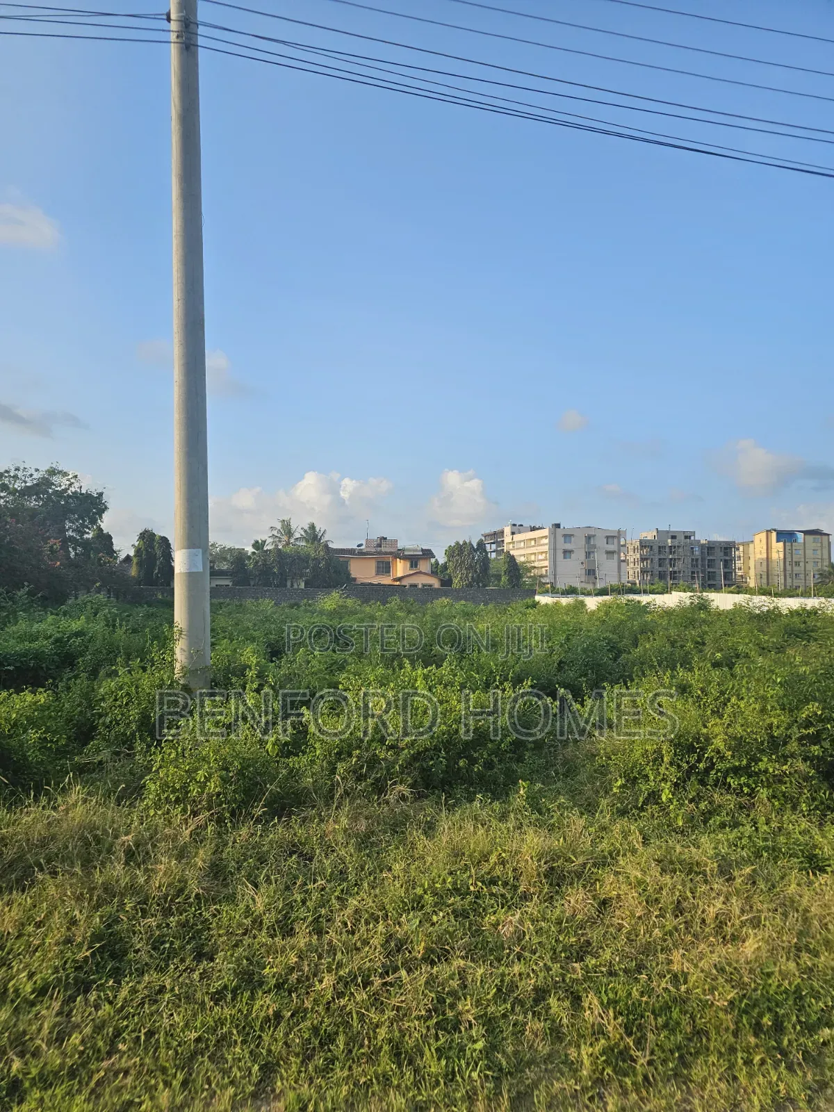 Half Acre Piece of Land on Sale Shanzu Benford Homes in Shanzu