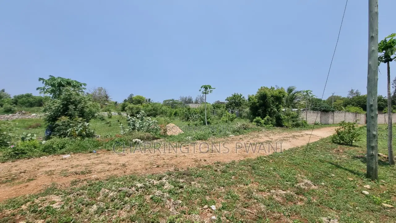 1⁄4 Acre Plot | 5-Min Walk to Beach | 4th Row Diani | Kshs. 5m in Diani