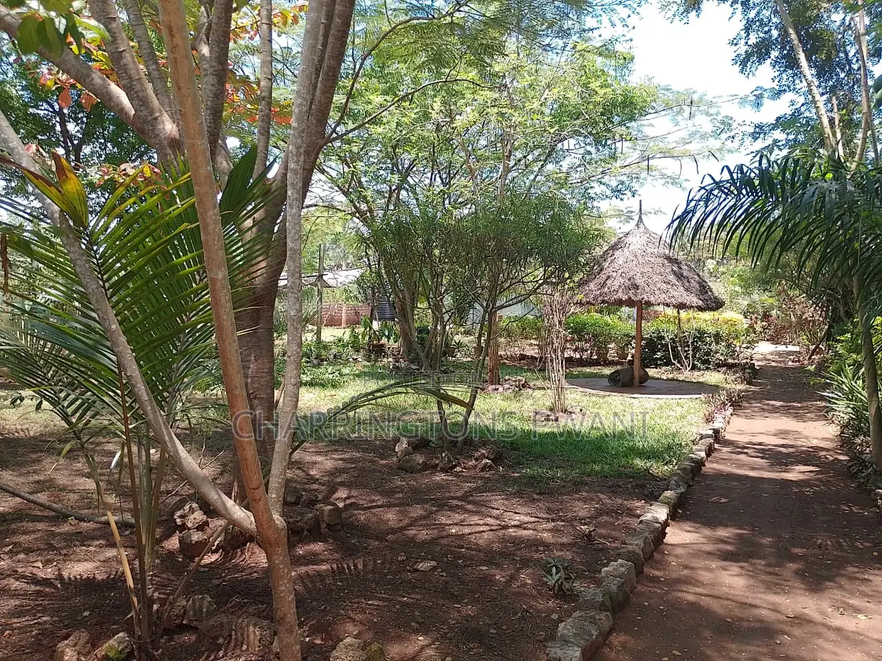 1⁄4 Acre Garden Plot| Borehole | Gazebo |Walled Compound| 4km to Beach in Diani