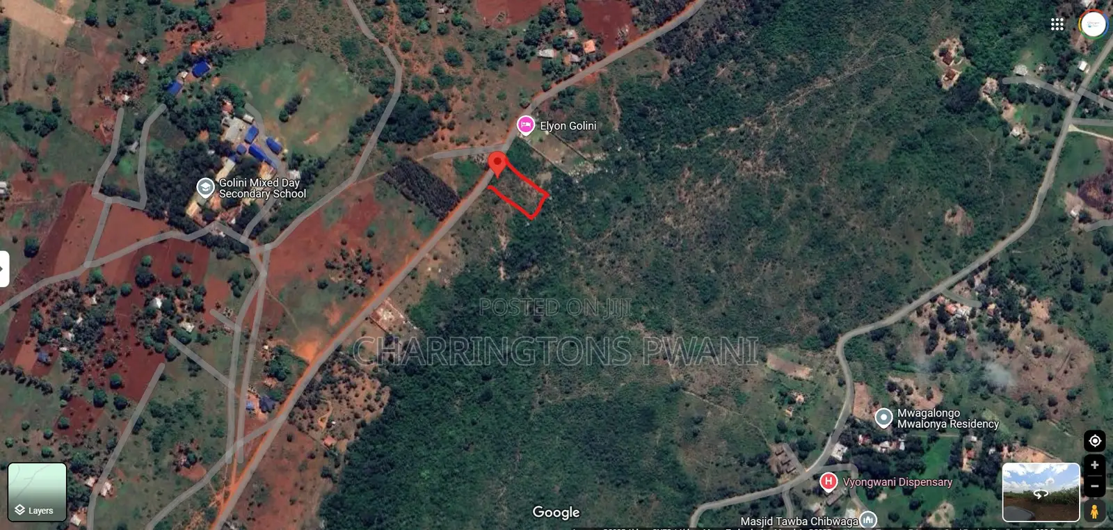 1.25 Acre Hillside Plot | Panoramic Views | Cooler Climate | Golini in Kinango