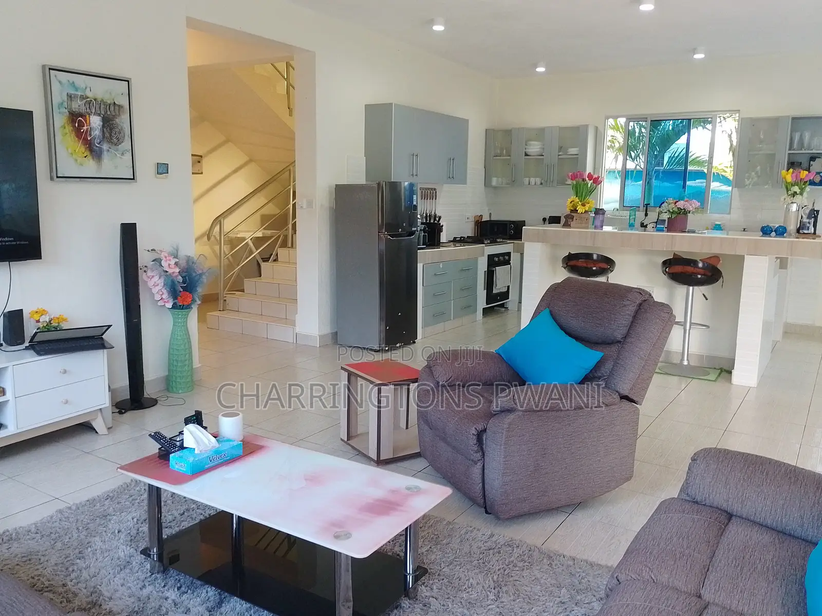 Furnished 3bdrm Villa in Diani for sale in Diani