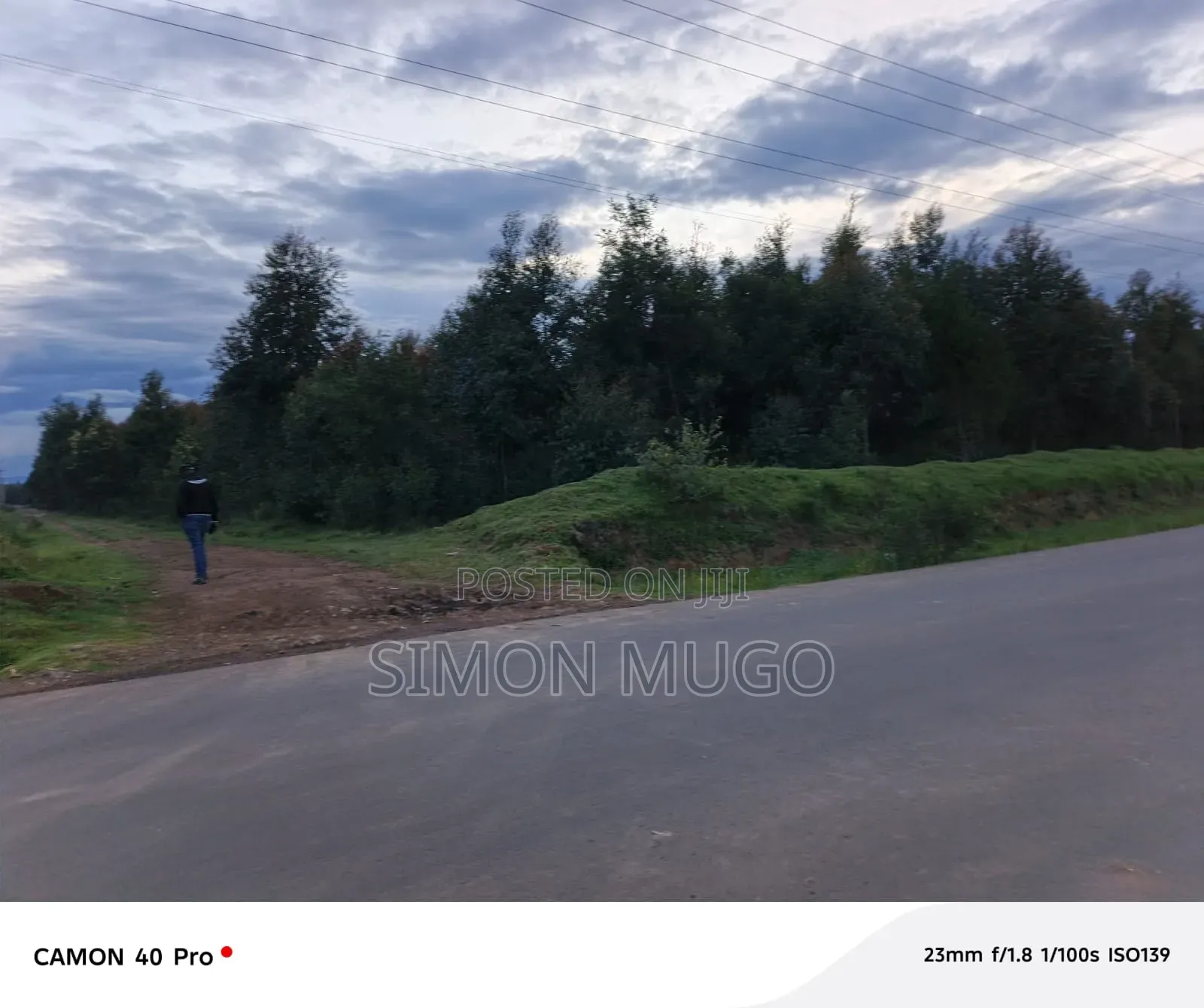 Nyahururu Mairu Ikumi Prime 5 Acres Fronting Main Tarmac Road in Gatuamba