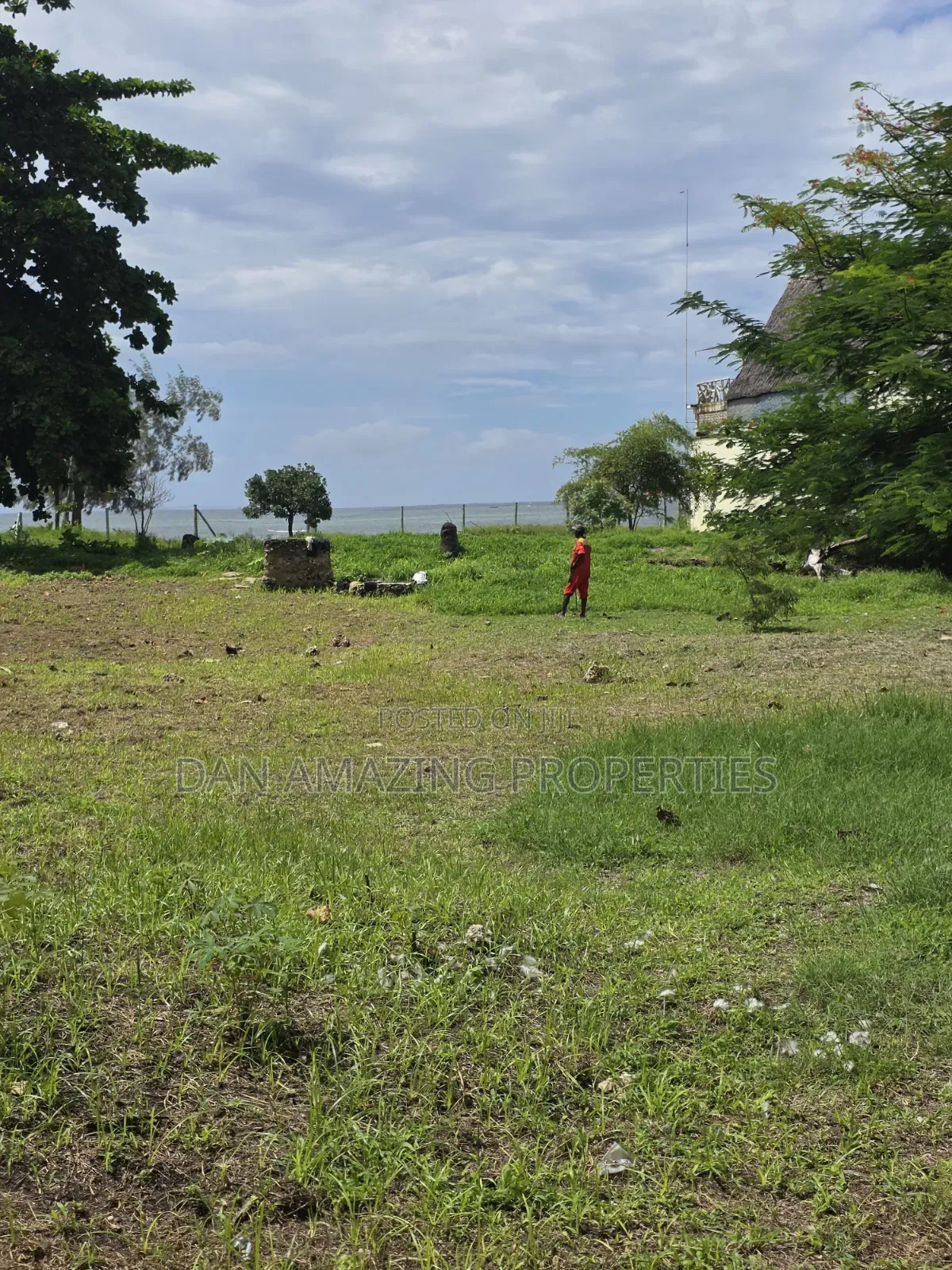 1 Acre Beach Front Land for Sale in Diani Galu Area I in Diani