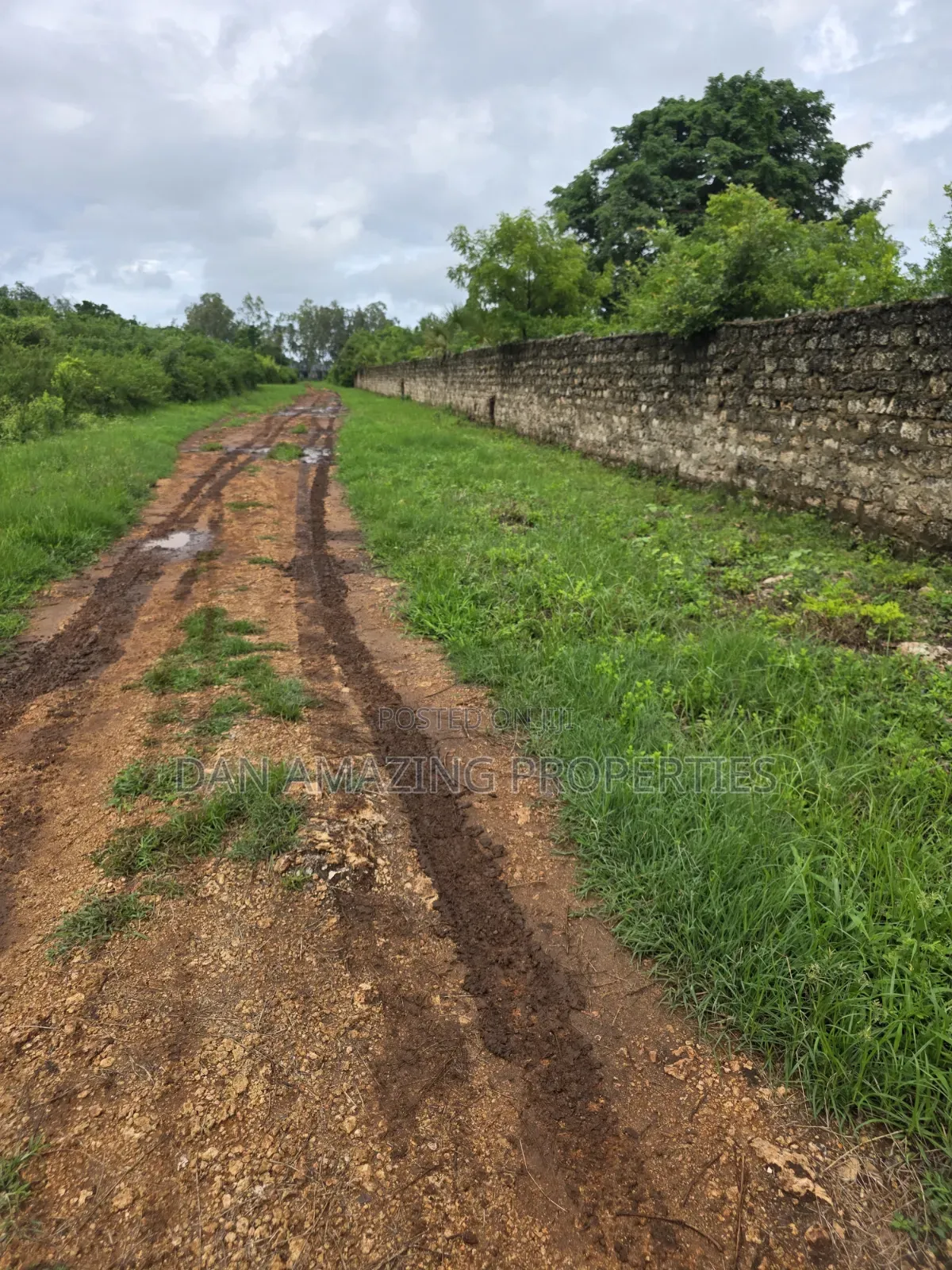 5 Acres for Sale as Block in Diani Rock Galana Area Fully Fenced in Diani