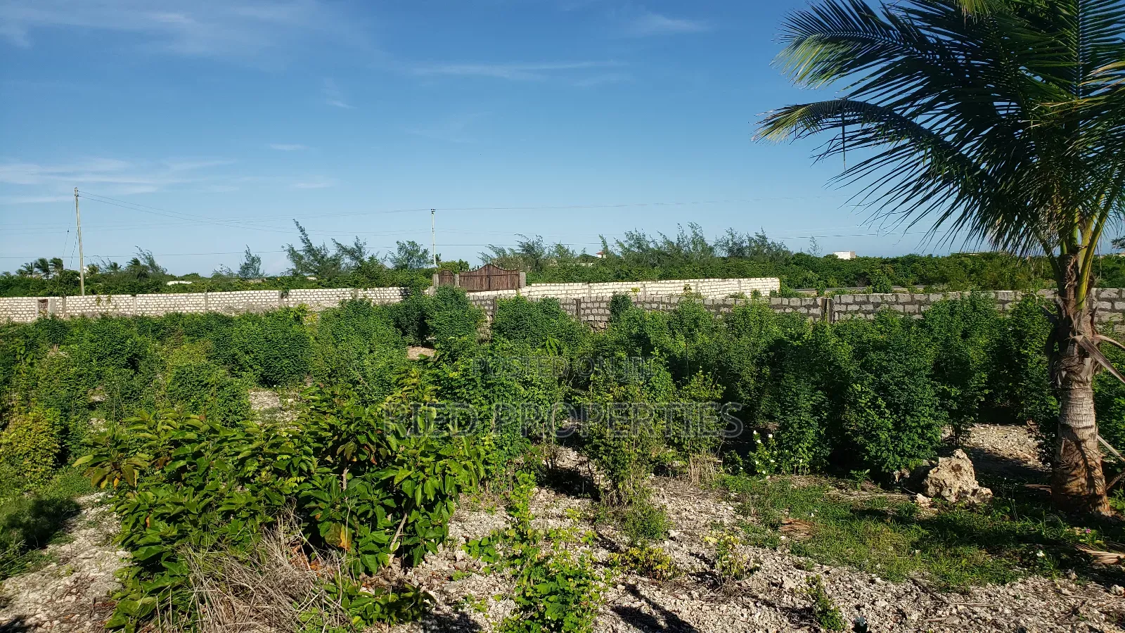 1 Acre Along a Tarmac Road in Watamu for Sale in Malindi