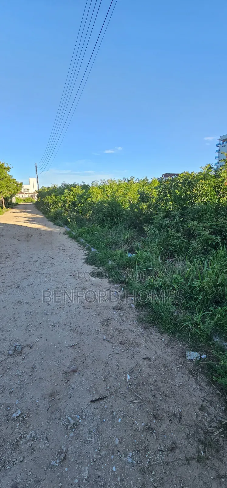 Prime Plot on Sale Shanzu Near Neptune Beach by Benford Homes in Shanzu