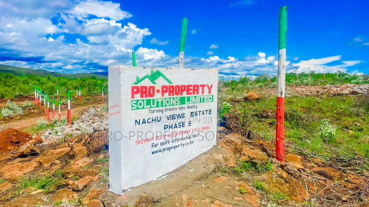 Affordable Plots for Sale in Kikuyu, Nachu (Mikuyuini) in Kikuyu