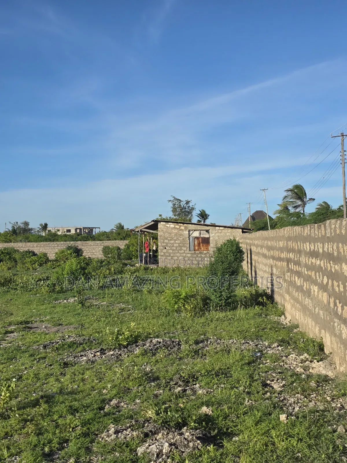 1 Acre Watamu 2nd Row Mawe Nzuri Area for Sale in a Well Develop Area in Watamu