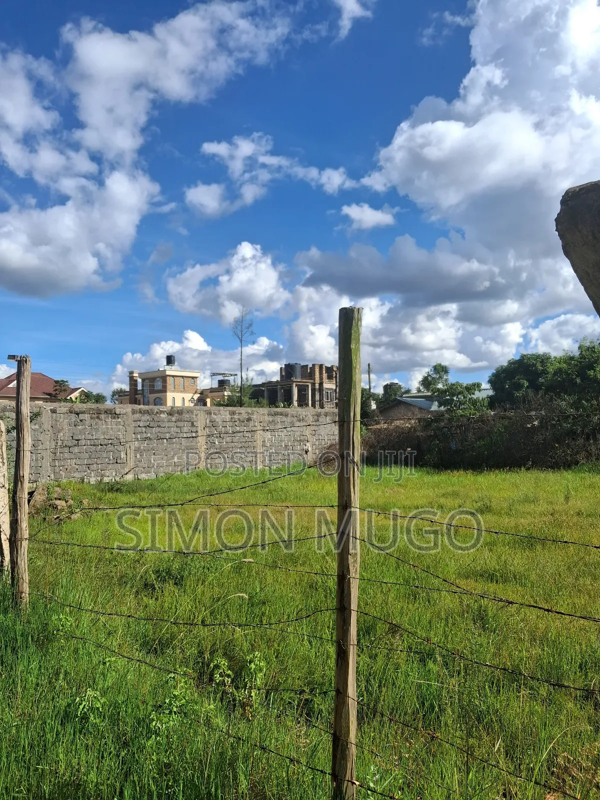 Ruiru Mugutha Overlooking Dykio Bustani Prime 1/8 Acre Freehold Title in Kimbo