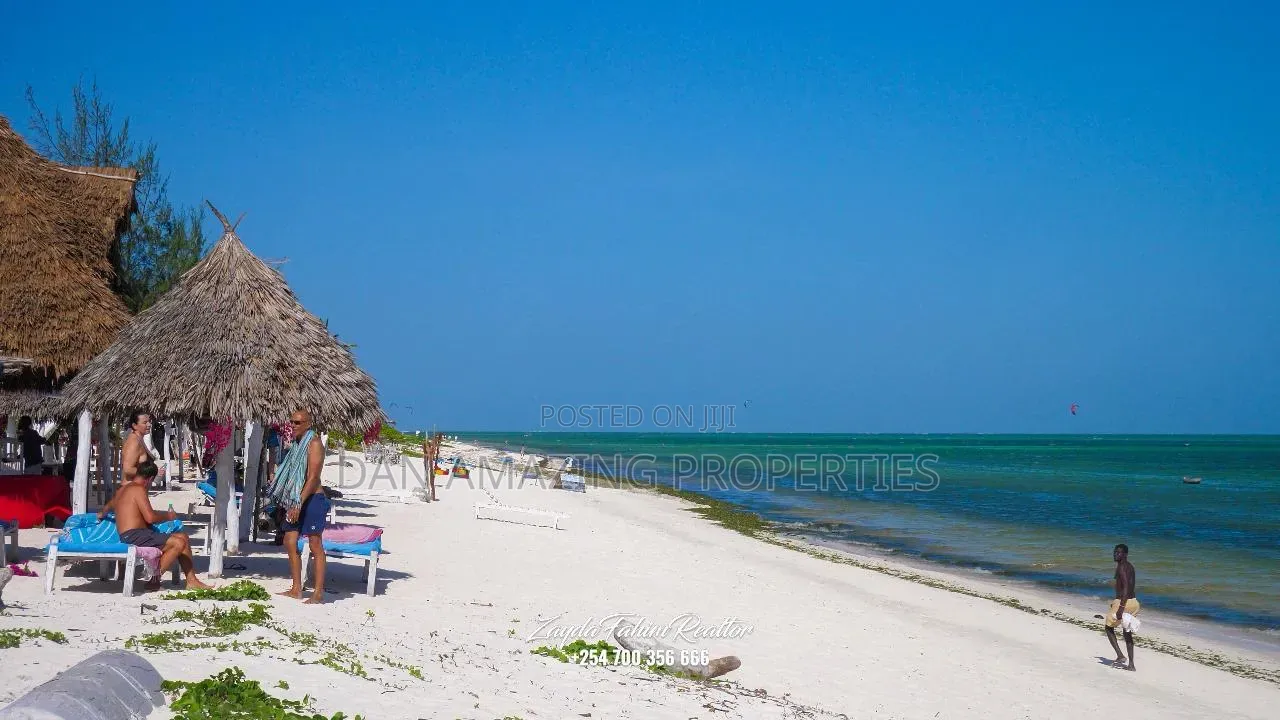 15 Acres White Sand Beach Front for Sale Watamu Jacaranda as Block in Watamu