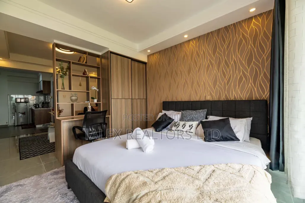 Luxury Furnished Studio at Valley Heights, Kilimani – Stay Short/Long in Runda