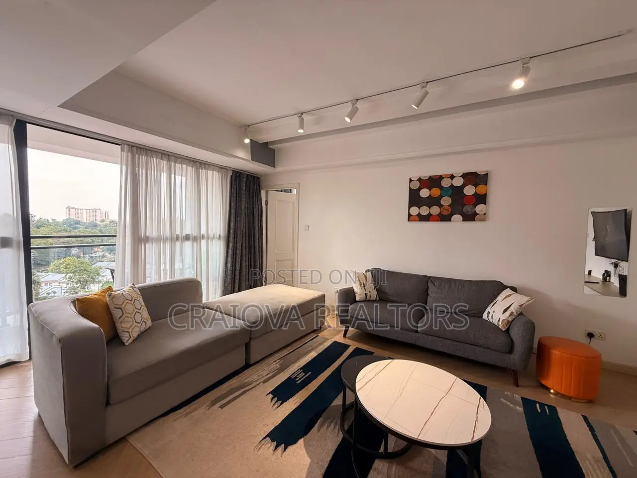 Furnished 1bdrm Apartment in Milimani for rent in Milimani
