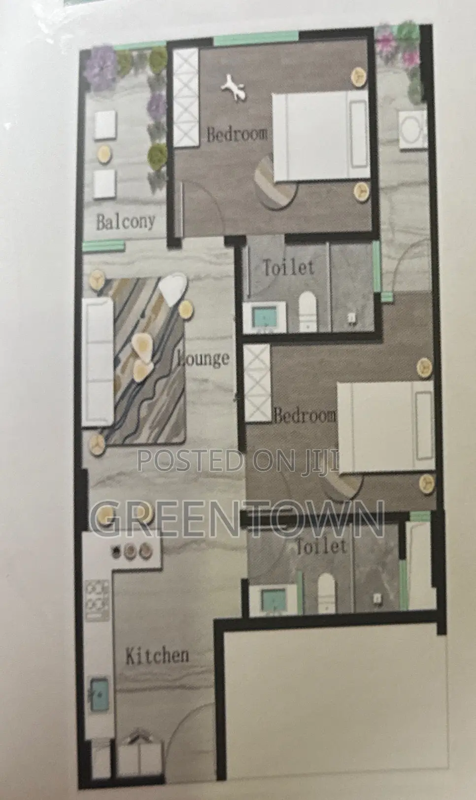 2bdrm Apartment in Super Garden, Kilimani for sale in Kilimani