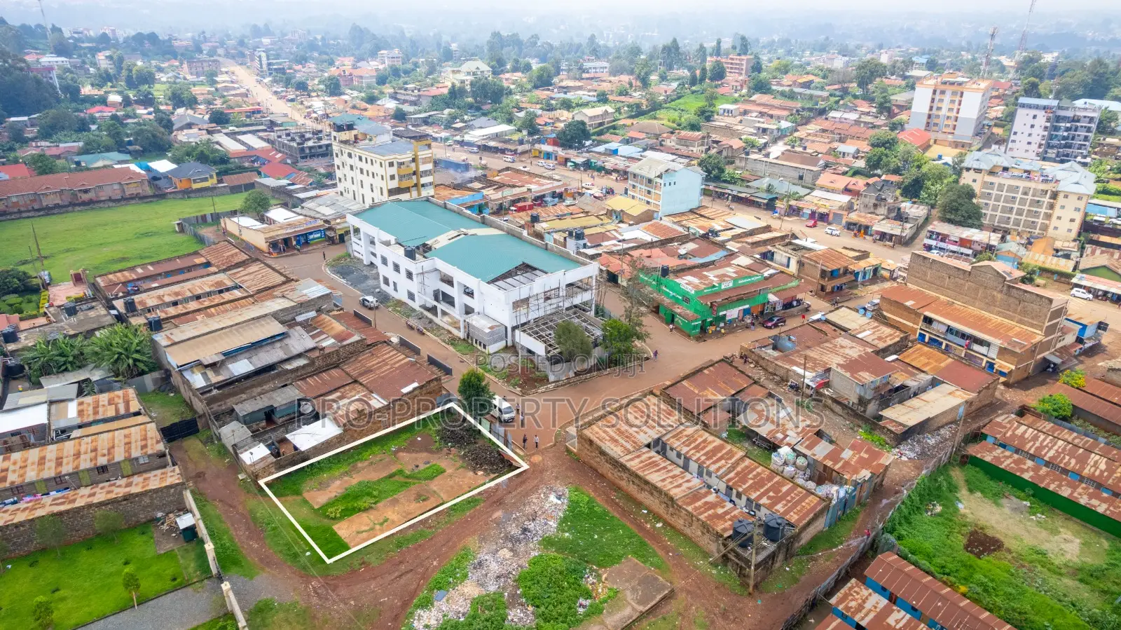 Prime Commercial Plot for Sale Within Thogoto Shopping Centre in Kikuyu