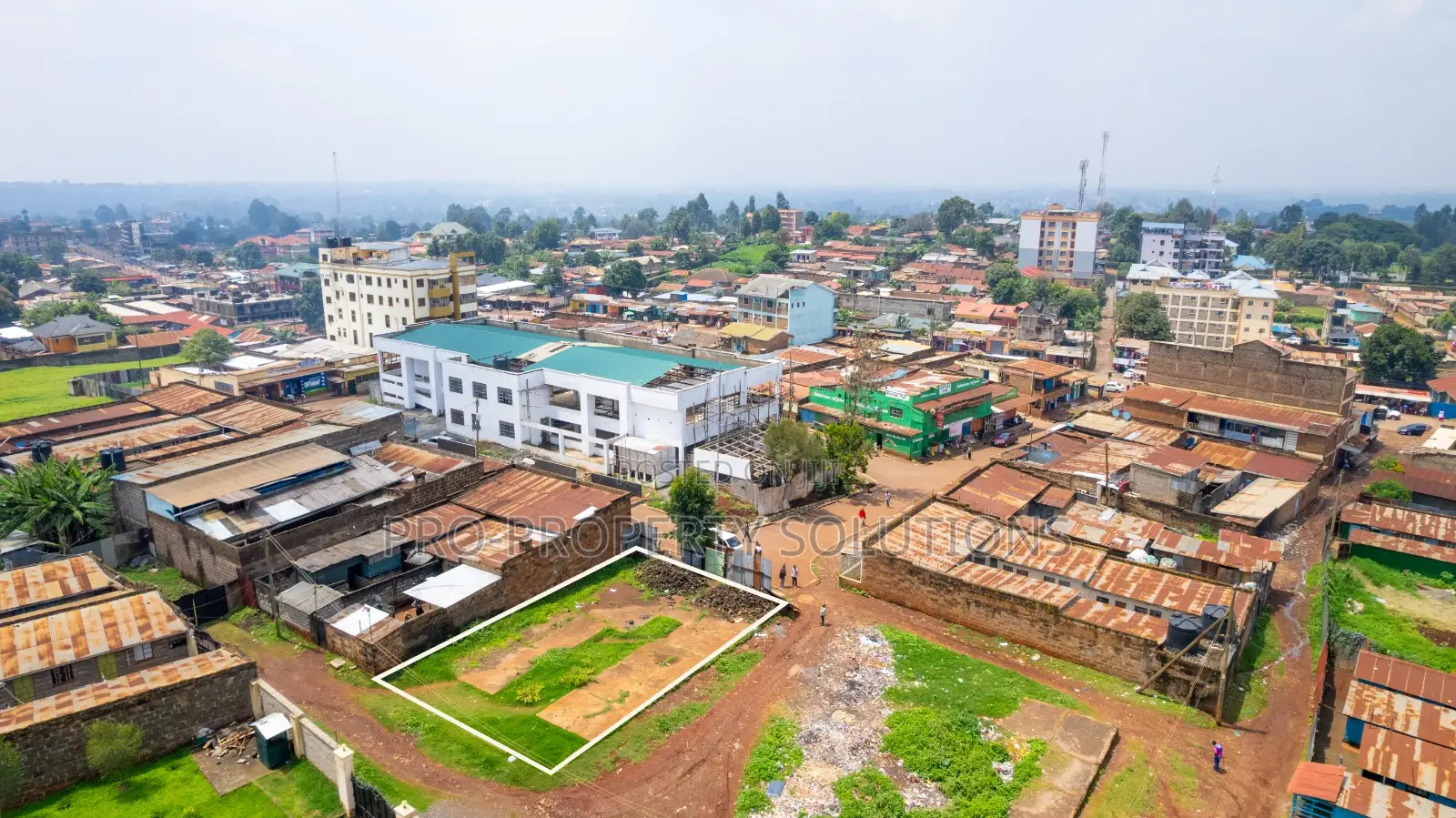 Prime Commercial Plot for Sale Within Thogoto Shopping Centre in Kikuyu