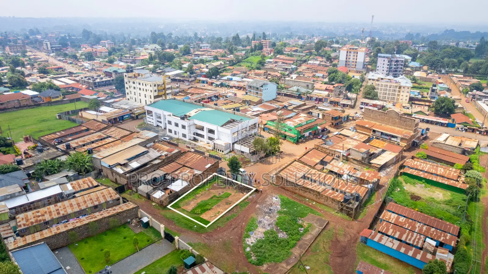 Prime Commercial Plot for Sale Within Thogoto Shopping Centre in Kikuyu