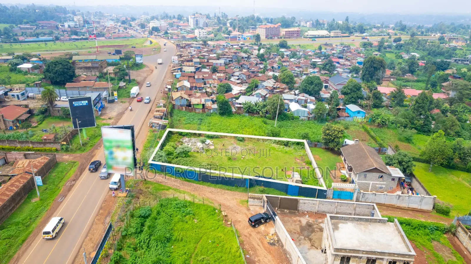 Prime Commercial Plot Fronting the Tarmac for Sale in Kikuyu, Thogoto in Kikuyu