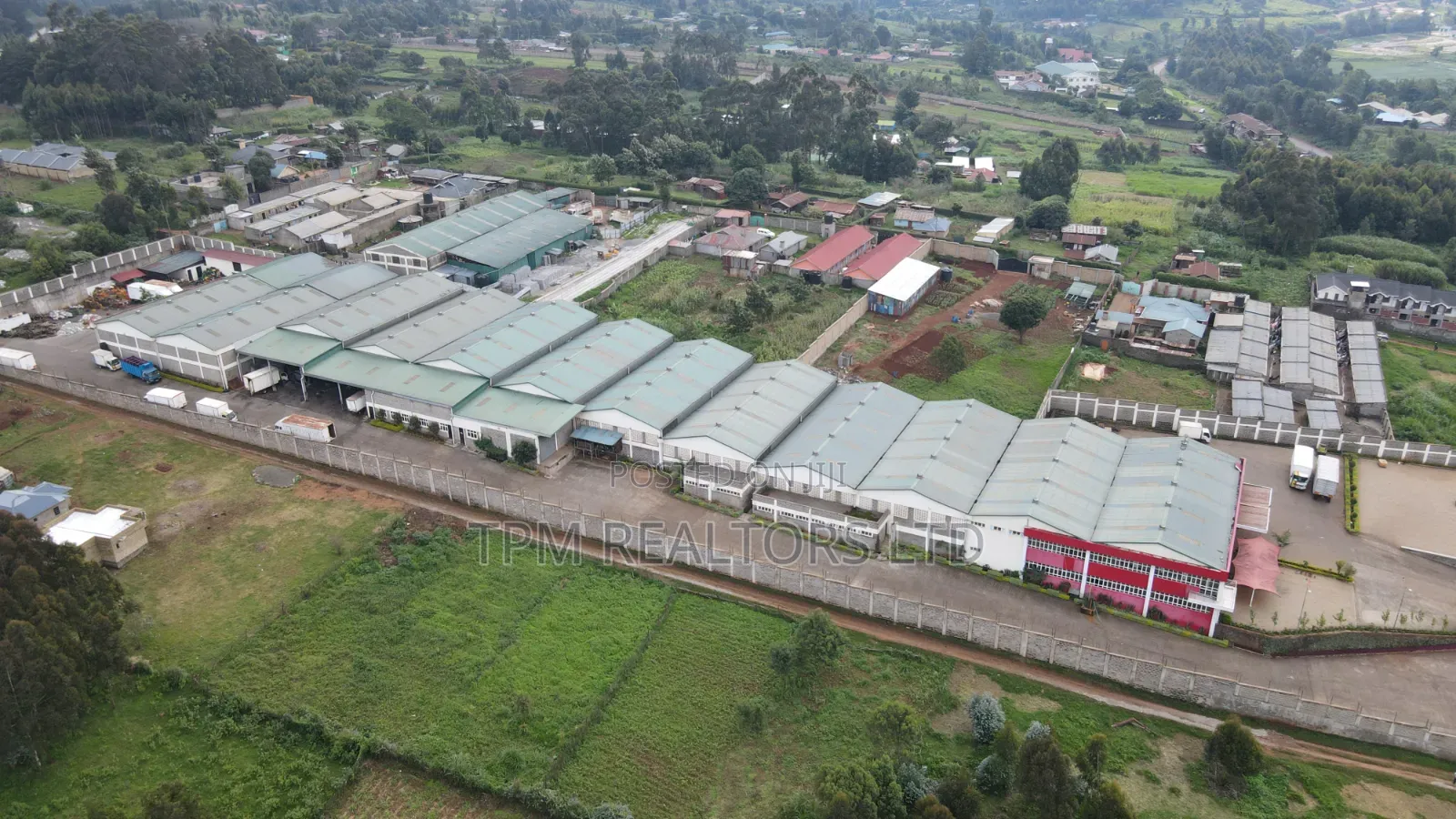 Factory Sitting on 5 Acres Near Waiyaki Way in Limuru CBD