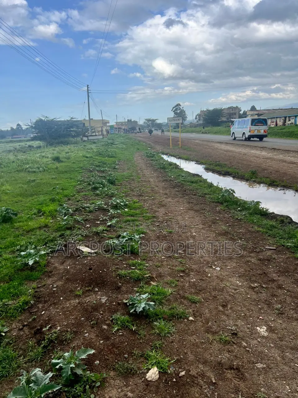 Prime 2 Acres Commercial Land for Sale at Katheri Touching Highway in Nanyuki