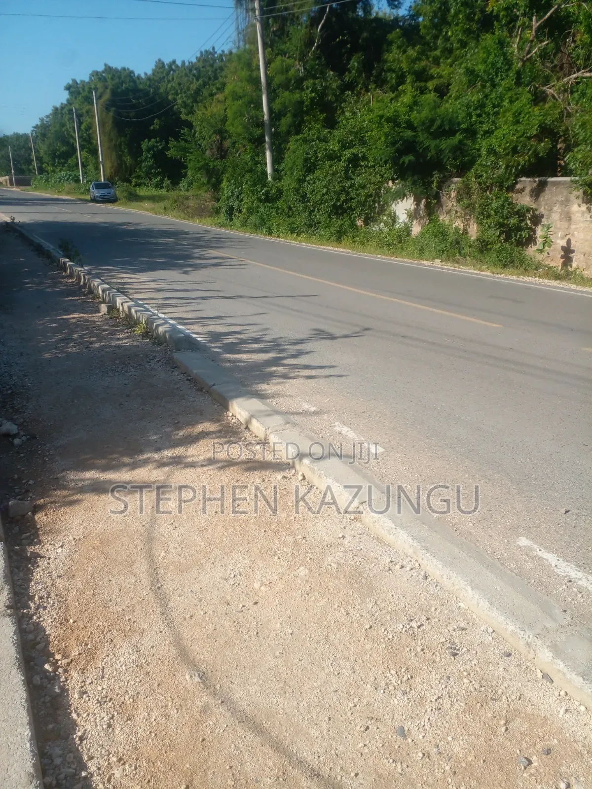 Diani Beach's 1/2 Acre Plot on 2nd Row Only 250 Metres From the Beach. in Ukunda