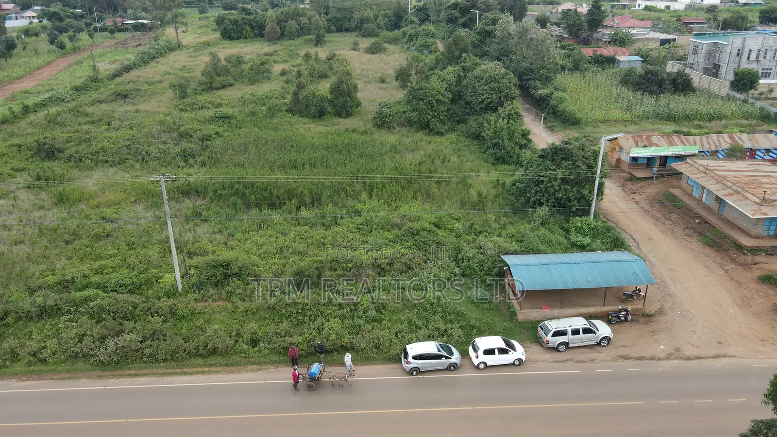 One Acre Touching Tarmac in Lusigeti Kikuyu in Karai